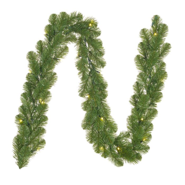 Norton granguirlande med lys 180 cm lang