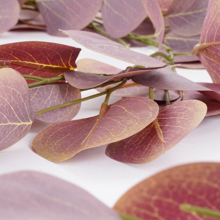 Eukalyptusguirlande rosa