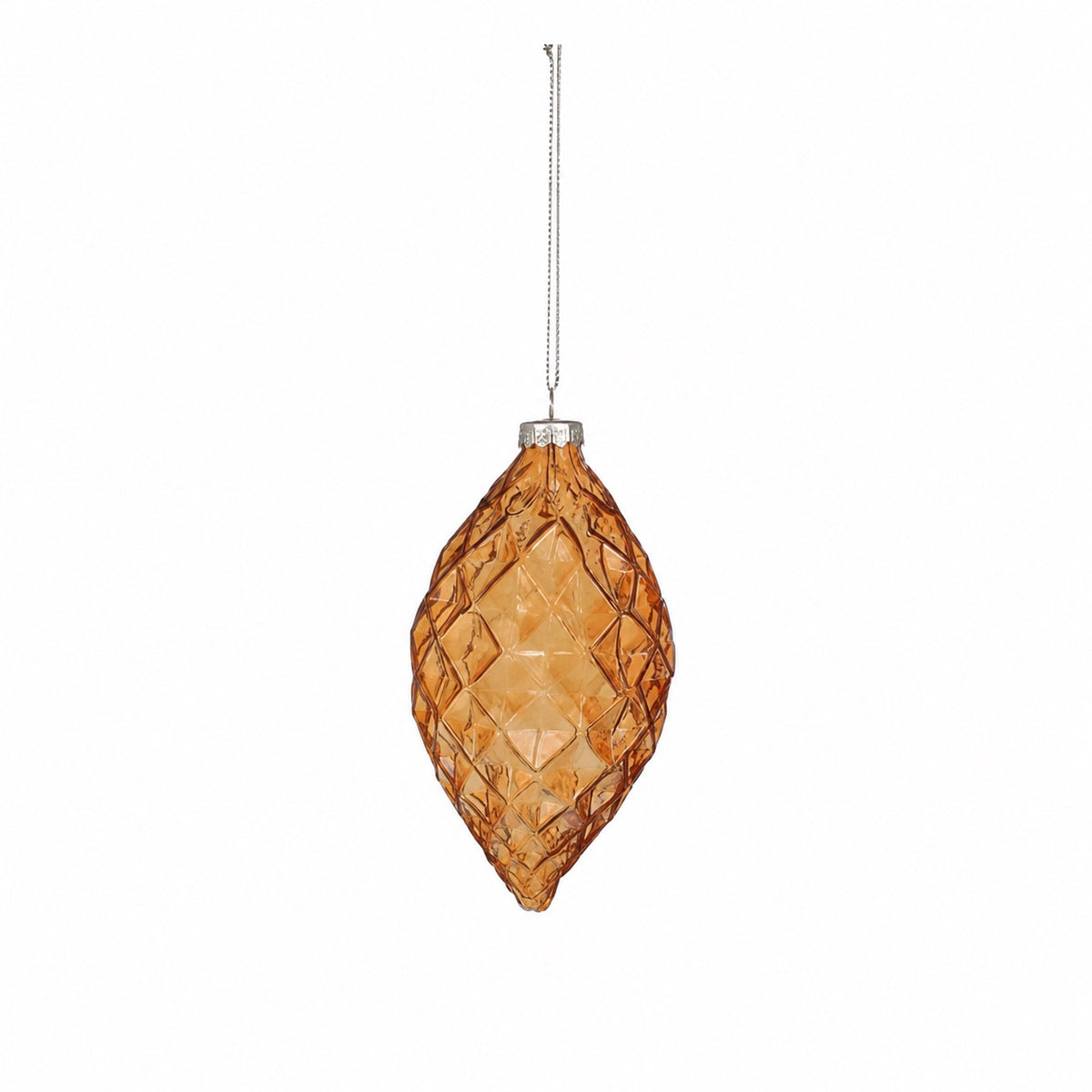 Dråpeformet julekule 13 cm