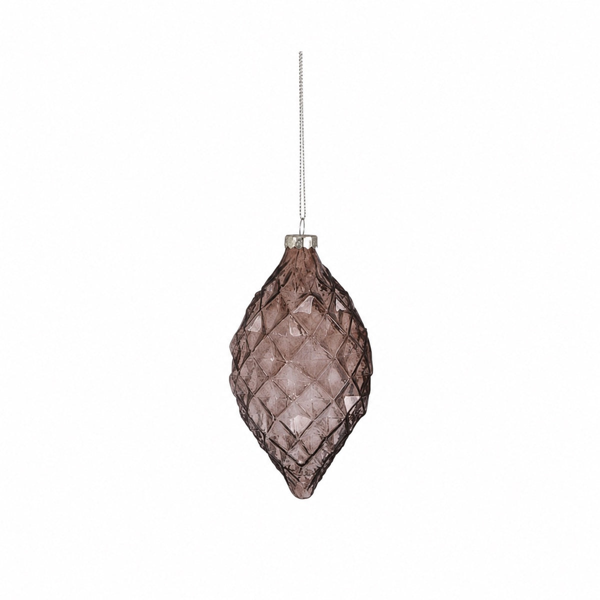 Dråpeformet julekule 13 cm