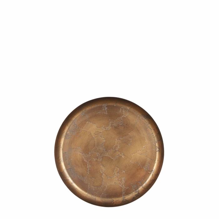 Guldfarvet bakke dia 24 cm