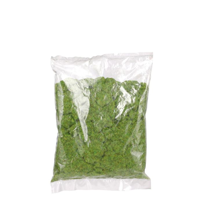 Dekorationsgræs grøn i pose med 100 g.