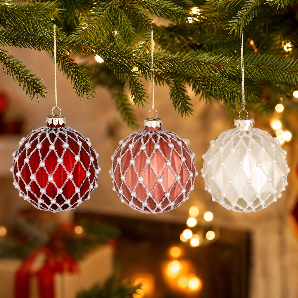 Julekuler med perler
