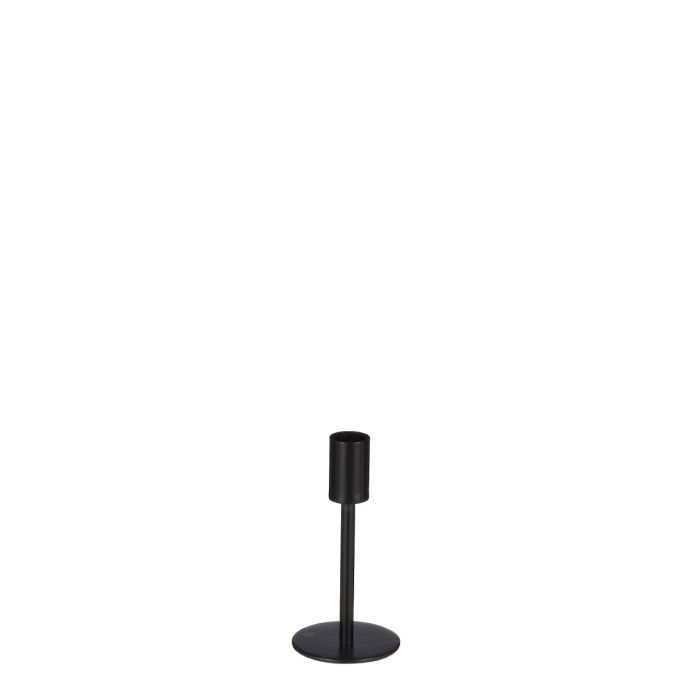 Andes lysestake 14 cm høy svart