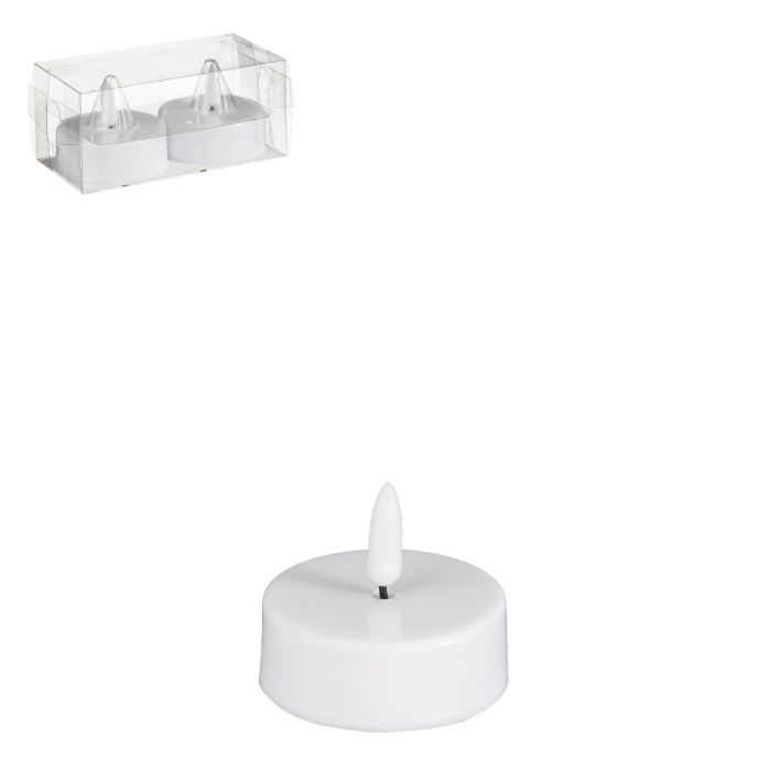 Store LED-fyrfadslys 2-pak