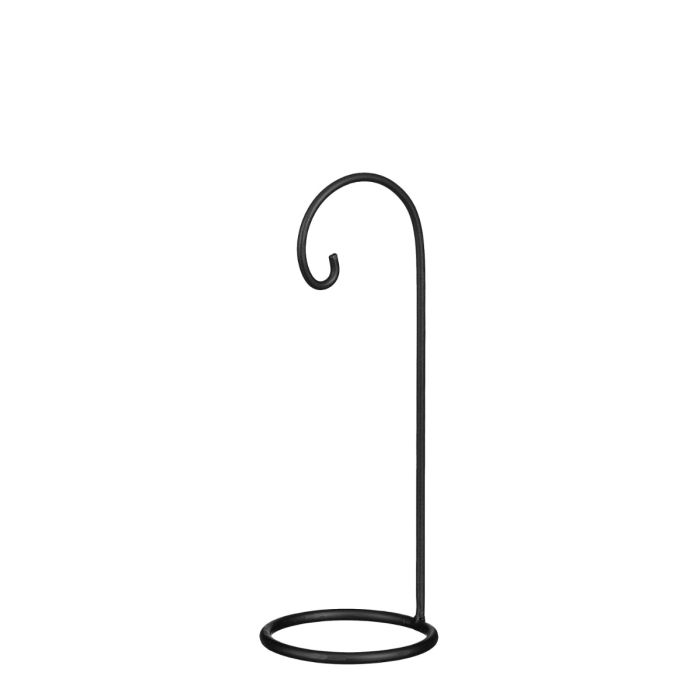 Holder til julekugle sort 32 cm høj