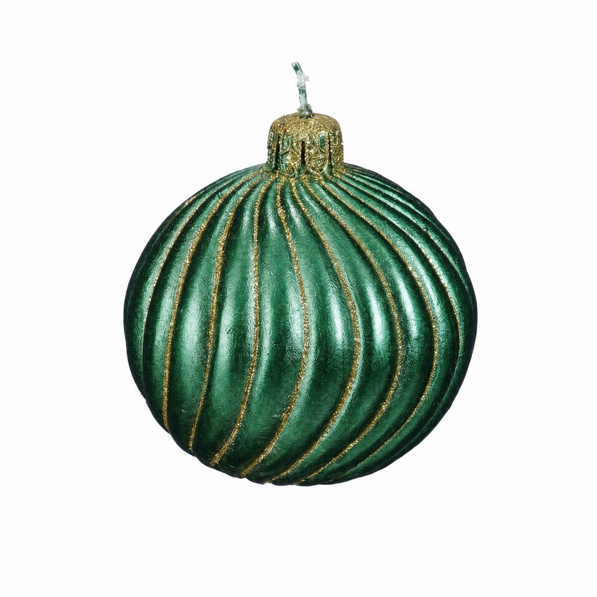 Lys julekule 9 cm
