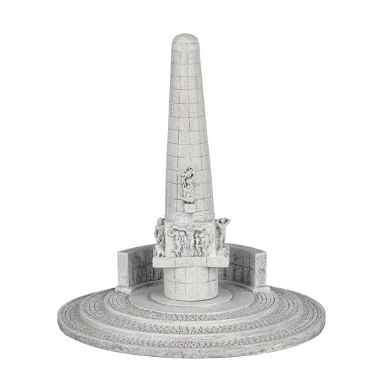 LuVille Monument op de dam til miniature landskab