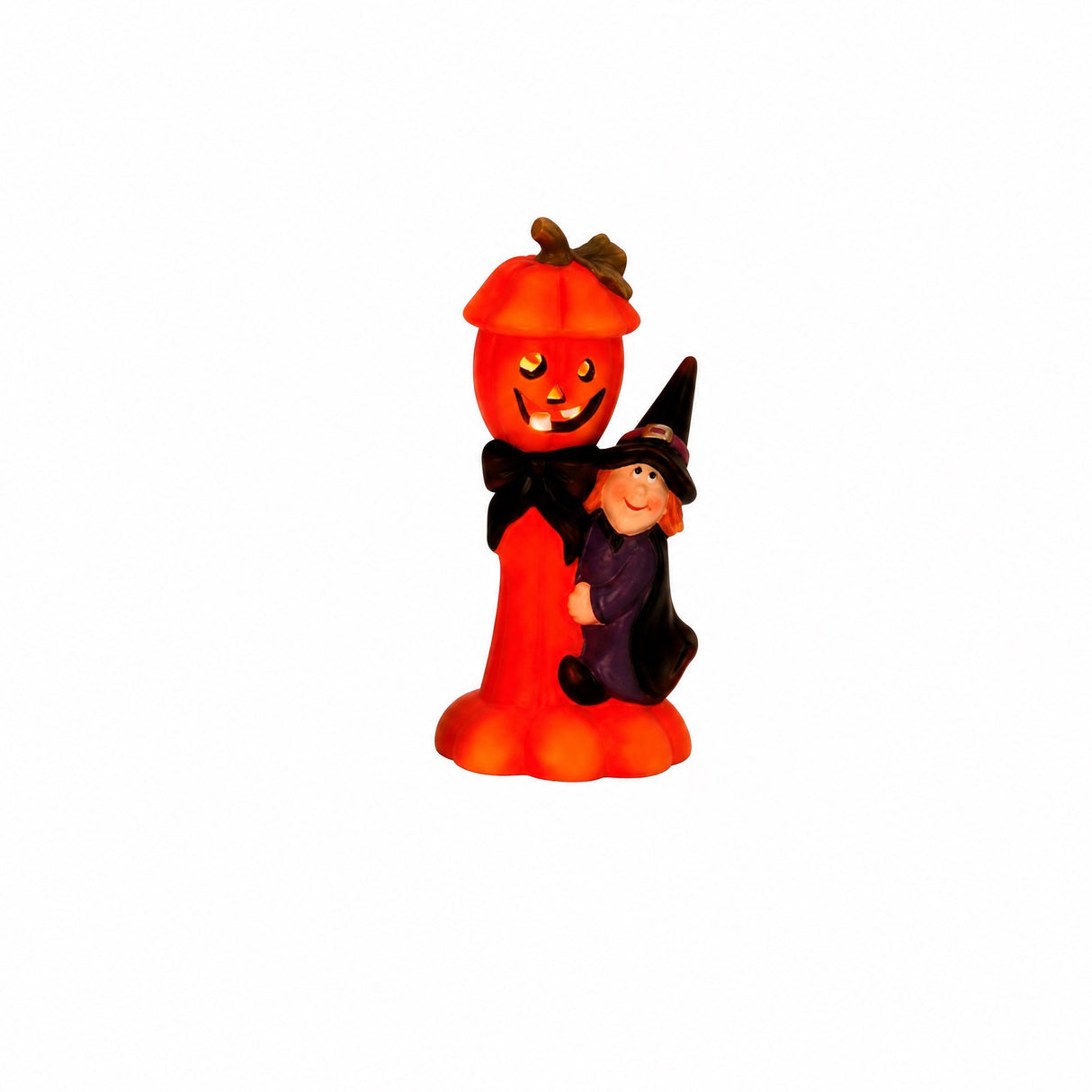Halloweenlampe med LED-lys 21 cm