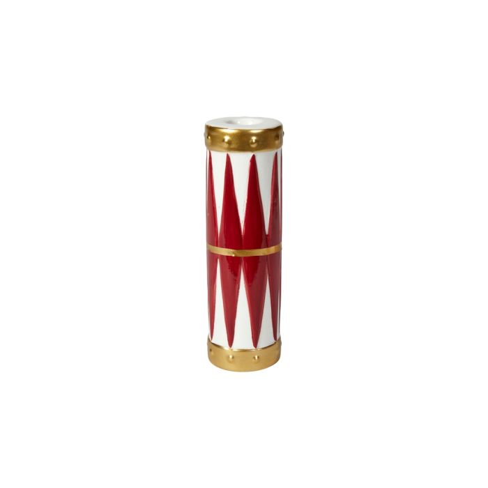 Tromme Lysestage & vase i én 16 cm høj