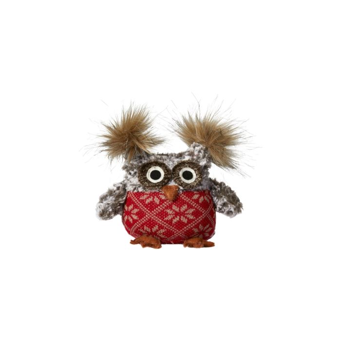 Festlig ugle 15 cm høj