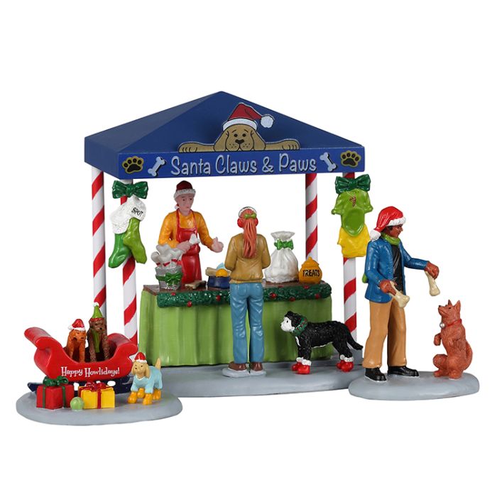 Santa Claws & Paws set Of 3