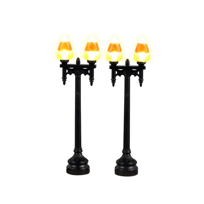 Candy Corn Street Light