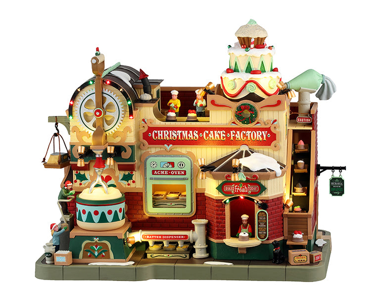 Christmas Cake Factory til julelandskab fra Lemax