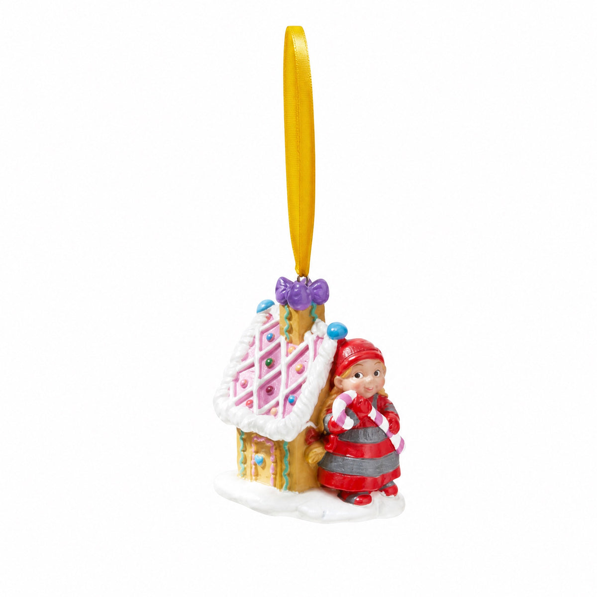 Babynisse i pepperkakehus