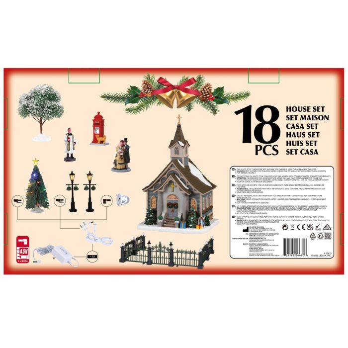 Small Town Church Set