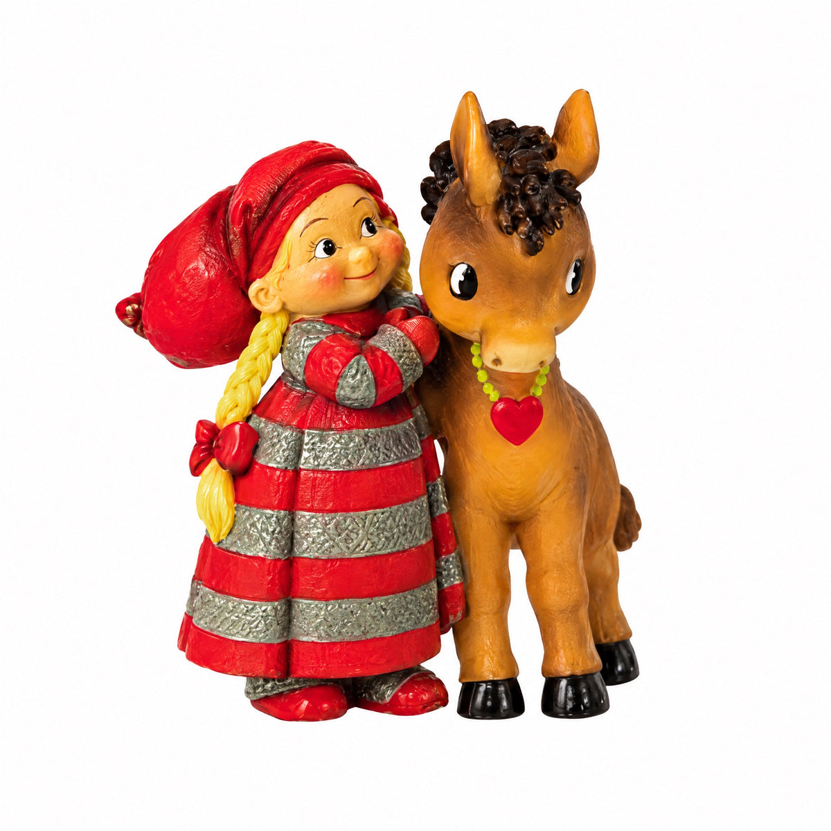 Babynisse arbeider på gården