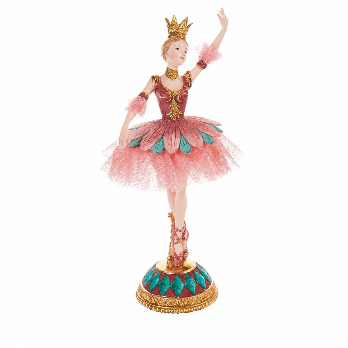 Ballerina med tyllskjørt 27 cm høy