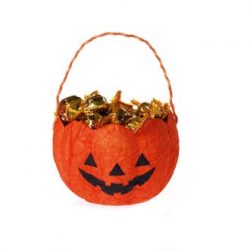 Halloweenkurv med Halloweenslik