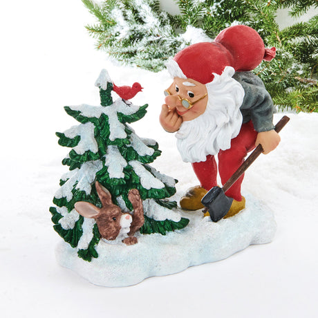 Vilhelm Hansen nisse feller juletre
