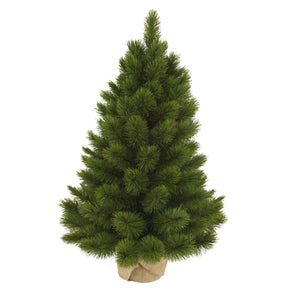 Camden kunstigt juletræ 90 cm højt med jutefod