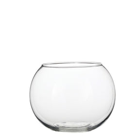 Glasbowle 15,5 cm høj 20 cm i dia