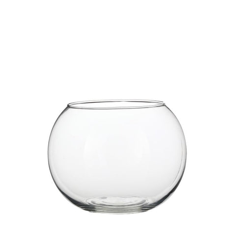 Glasbowle 15,5 cm høj 20 cm i dia