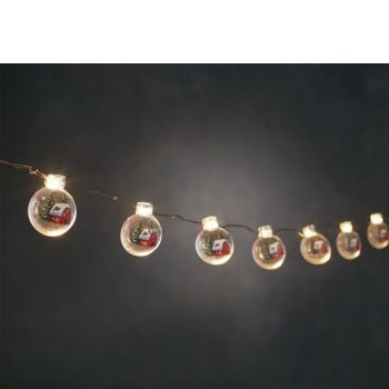 LED-lyskjede med figurer