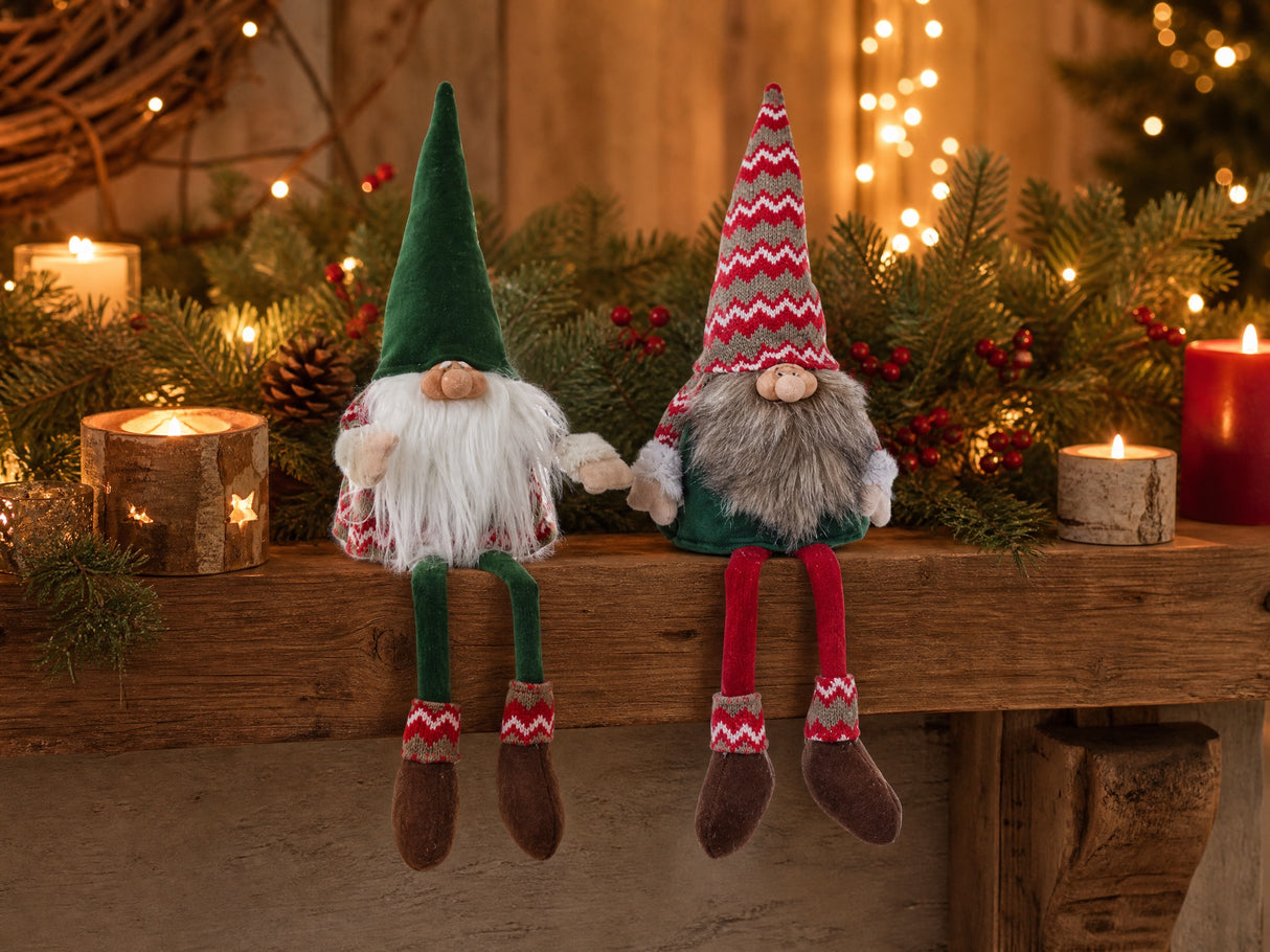 Gnom med hængeben og bløde sko