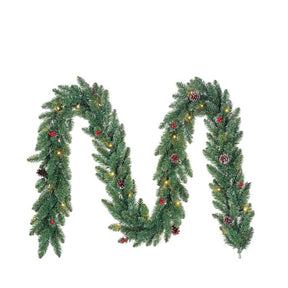 Creston granguirlande med lys 270 cm lang 