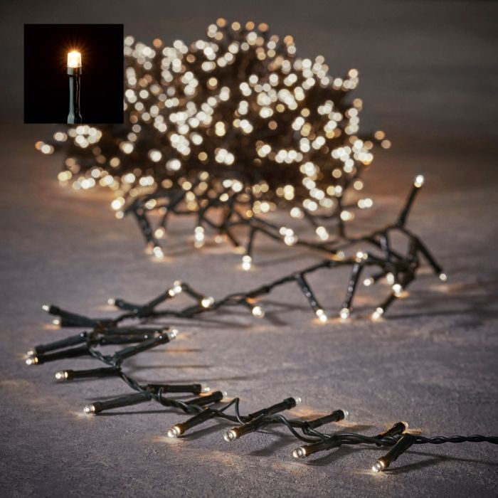 Lyskæde Snake light 1000 LED klassisk hvid 20 m