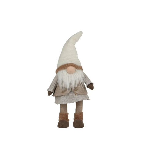 Gnom brun 64 cm høj