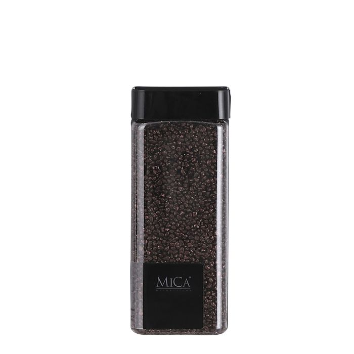 Granulatsten glitter mørkebrun