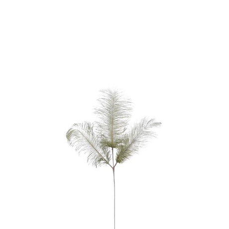 Fjer grøn 61 cm lang