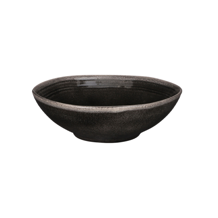 Tabo stentøj skål sort 23,5 cm