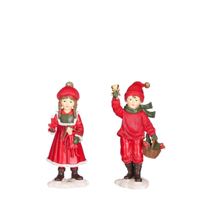 Nostalgisk julefigur 20 cm høj
