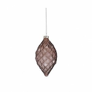 Dråpeformet julekule 13 cm