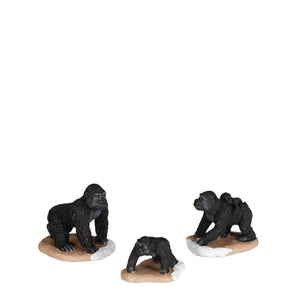 Luville Gorillafamilien
