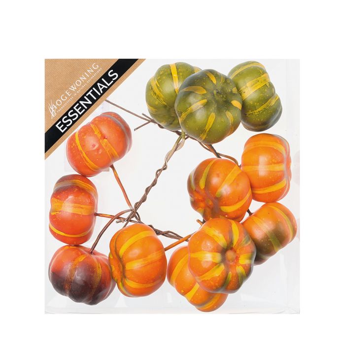 Græskar på wire 4 cm