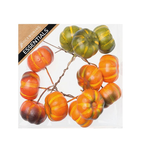 Græskar på wire 4 cm