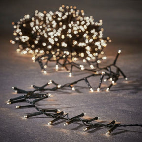 Snake light blinkende med 1000 klassiske hvide LED-lys