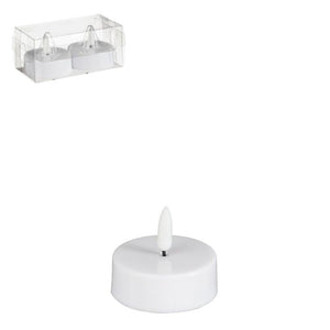 Store LED-fyrfadslys 2-pak