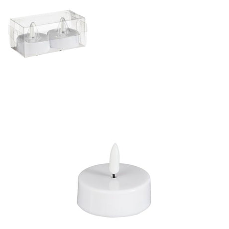 Store LED-fyrfadslys 2-pak