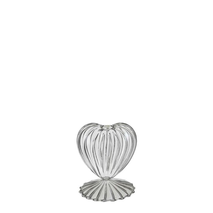 Janis single flower hjertevase 12 cm høj