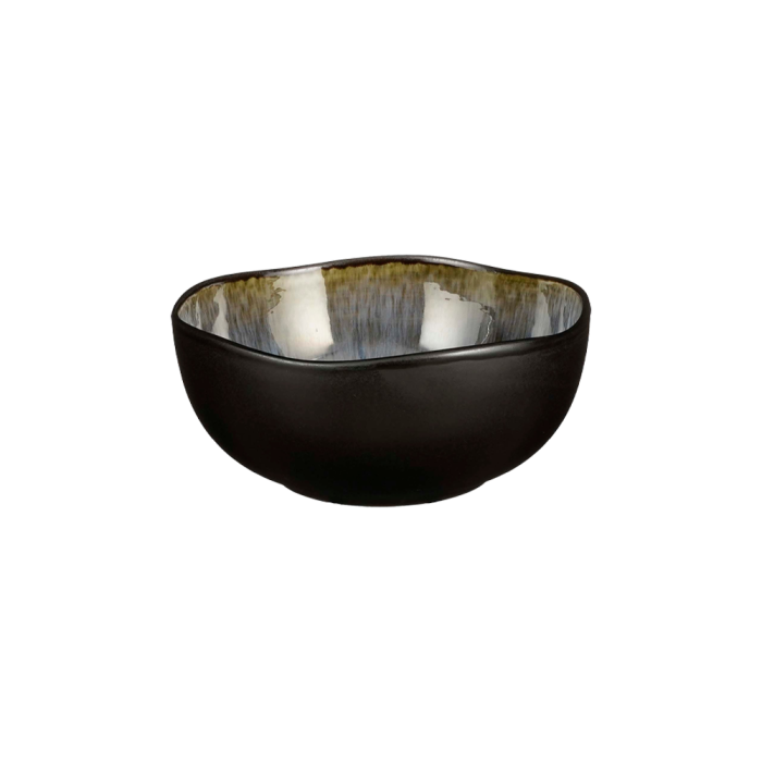 Bouke skål 17 cm i diameter med sort yderside