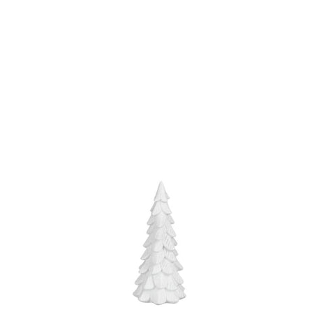 Hvidt juletræ 20 cm højt