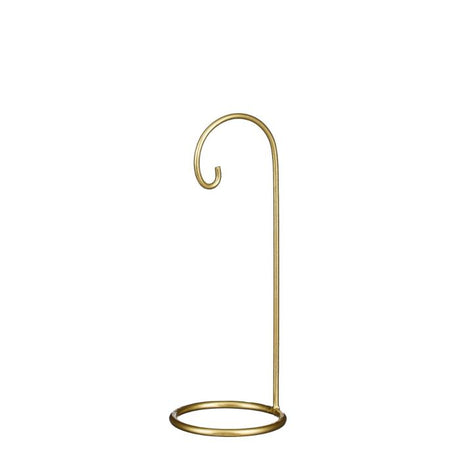 Holder til julekugle guldfarvet 32 cm høj