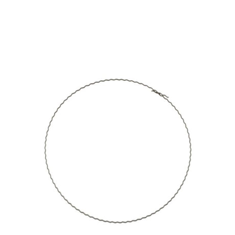 Metalring til dekorationer 15 cm i diameter. 