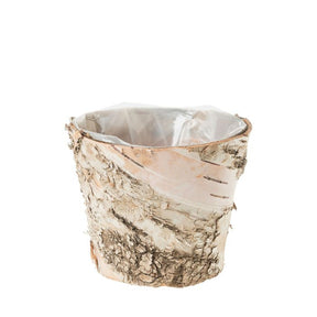 Urtepotte i birkebark dia 12 cm