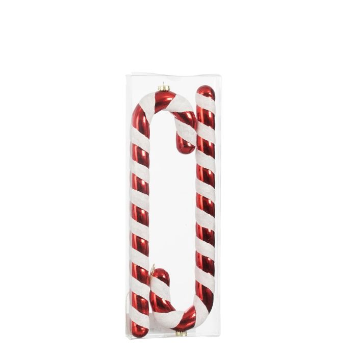 Julestokke 40 cm høje 2-pak
